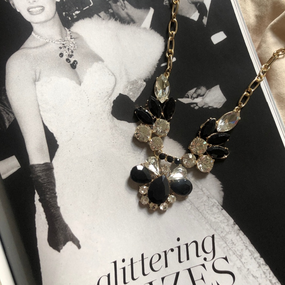 J. Crew Fancy Diamond Necklace